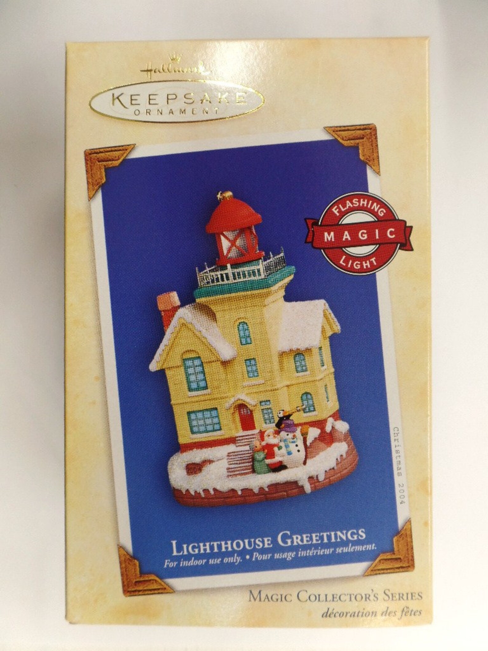 Hallmark Lighthouse Greetings Lighted Ornament New NRFB 8th in Etsy