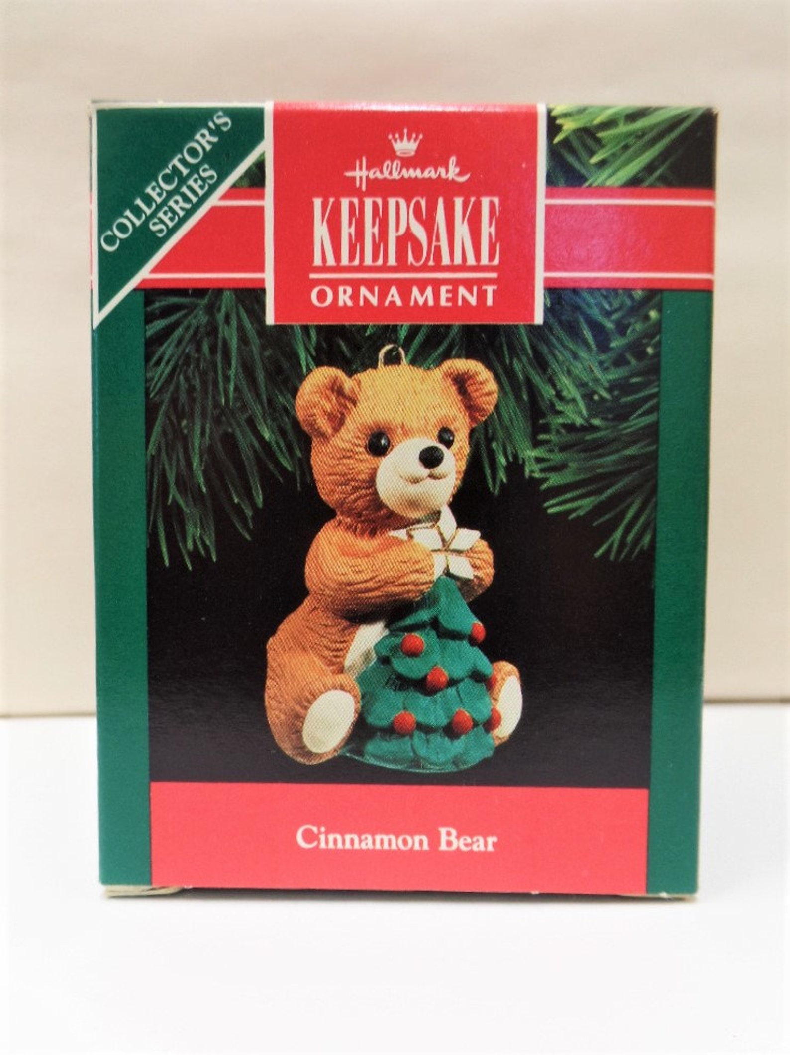 Hallmark Cinnamon Bear Christmas Ornament 1990 New NRFB Etsy