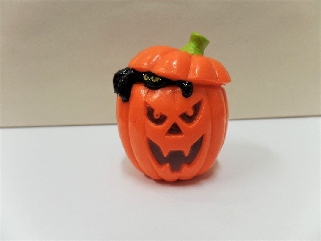 Vintage Hallmark Heartline Jack O' Lantern With Spider Halloween ...
