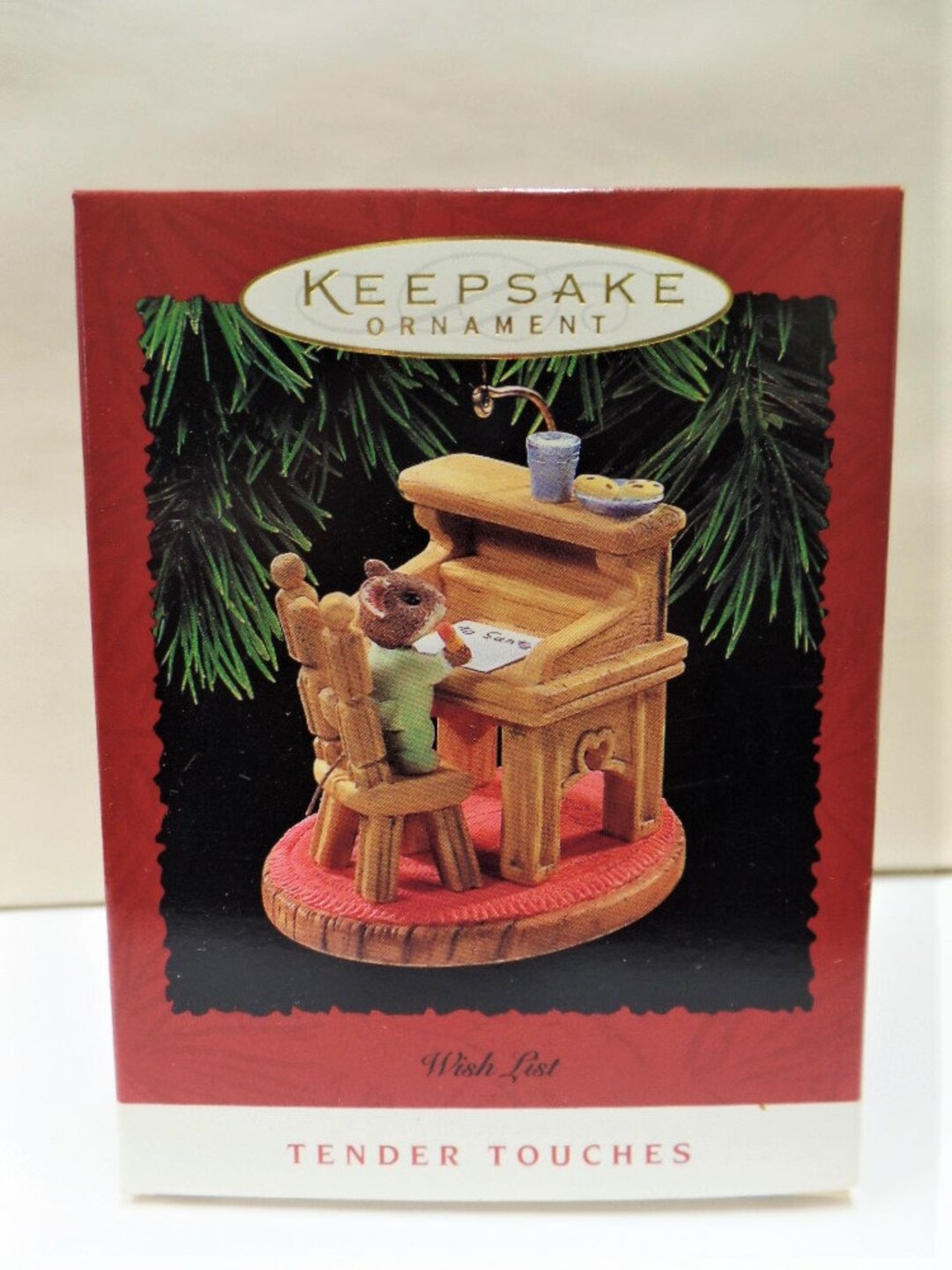 Hallmark Wish List Christmas Ornament 1995 NOS NRFB Tender Etsy
