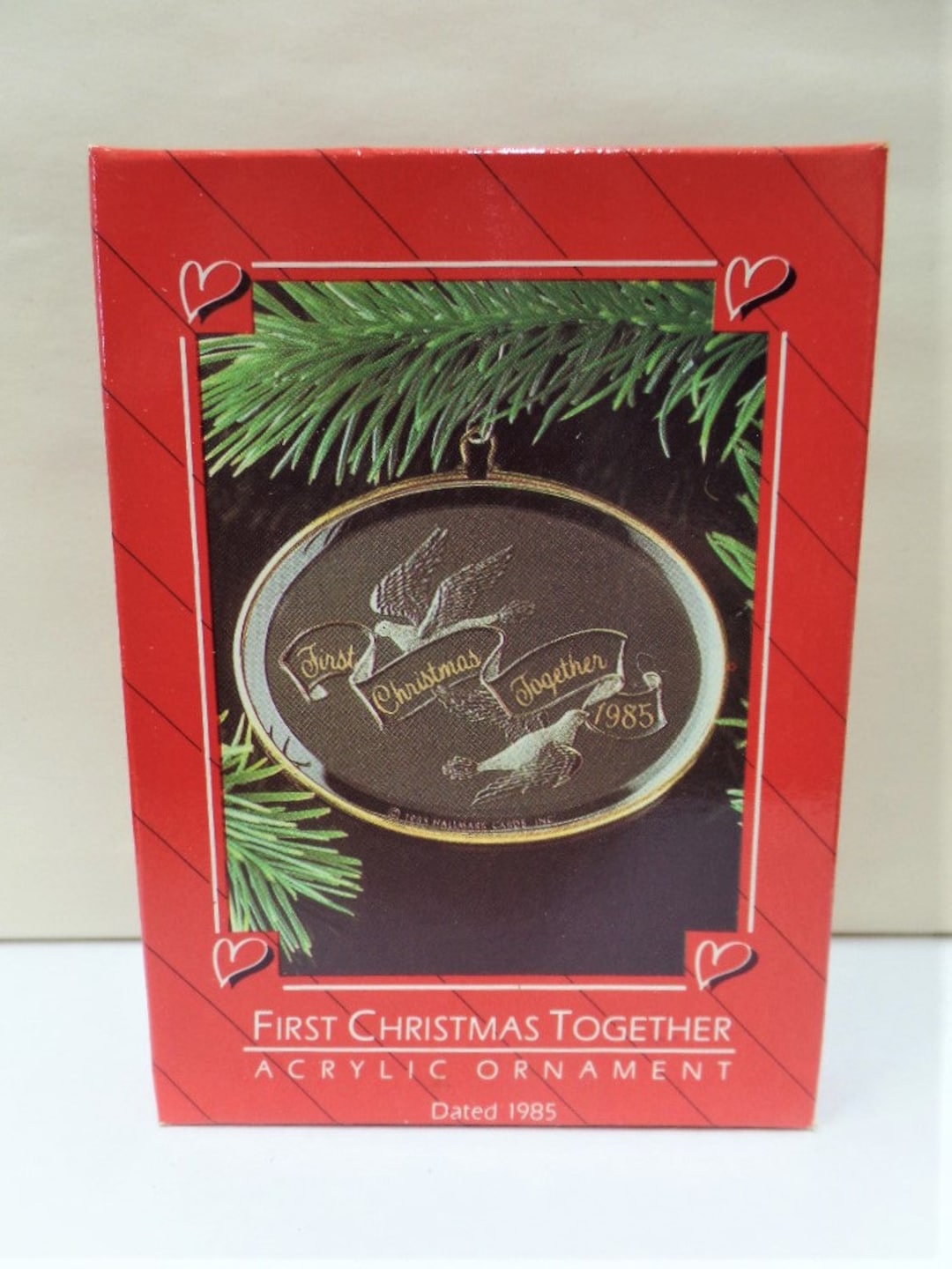 Hallmark First Christmas Together Acrylic Christmas Ornament Etsy