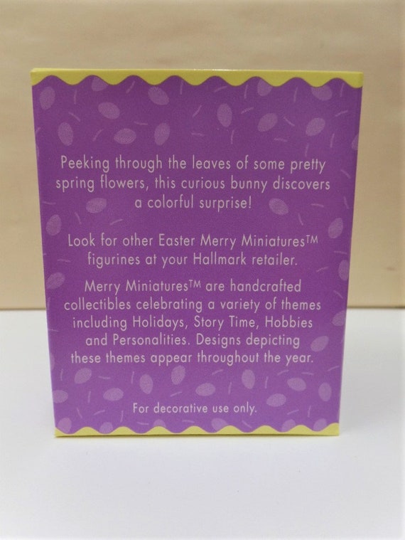 Vintage Hallmark Easter Merry Miniature 1996 Easter Egg Hunt NOS