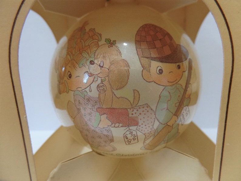 Enesco Precious Moments Our First Christmas Together Glass Ball ...