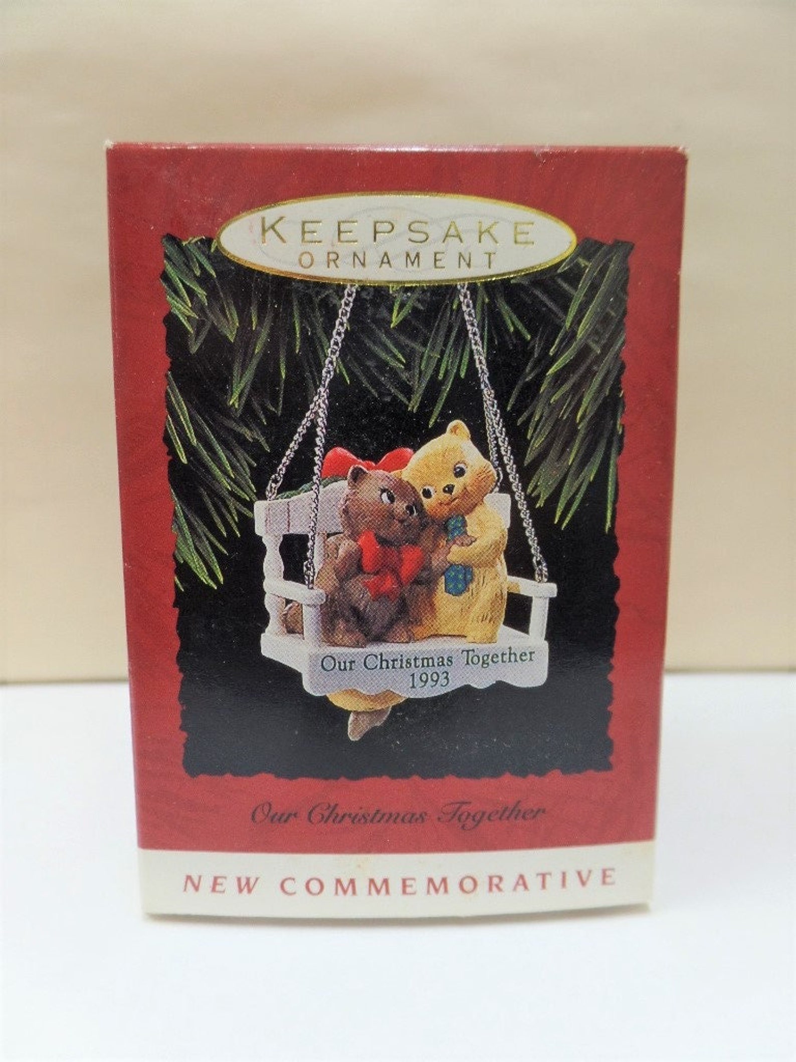Hallmark Our First Christmas Together Ornament 1993 NOS Cats Etsy