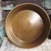Vintage Large India Sarna Brass Pan 3042 15 3/4 Brass Bowl Etsy