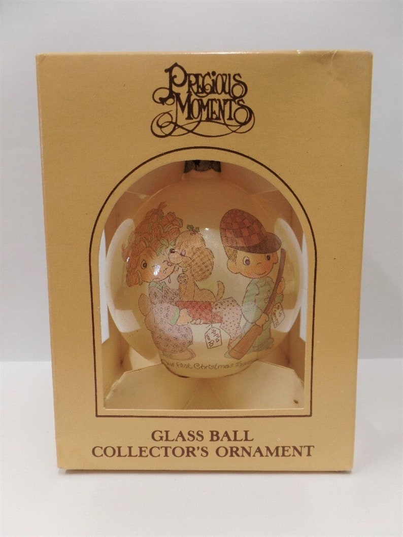 Enesco Precious Moments Our First Christmas Together Glass Ball ...