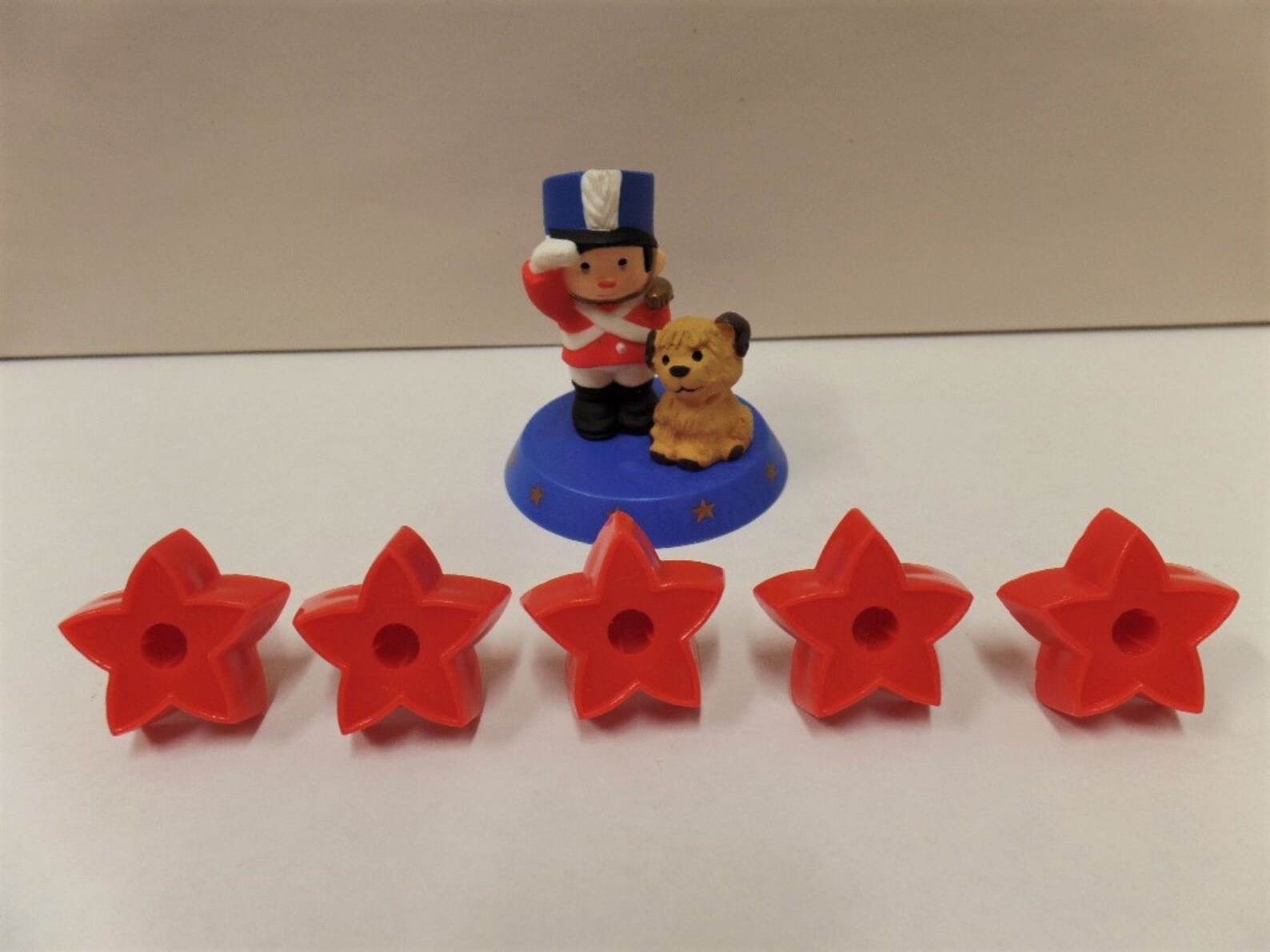 Hallmark Birthday Candle Holder Ensemble 1982 Merry Miniature Etsy