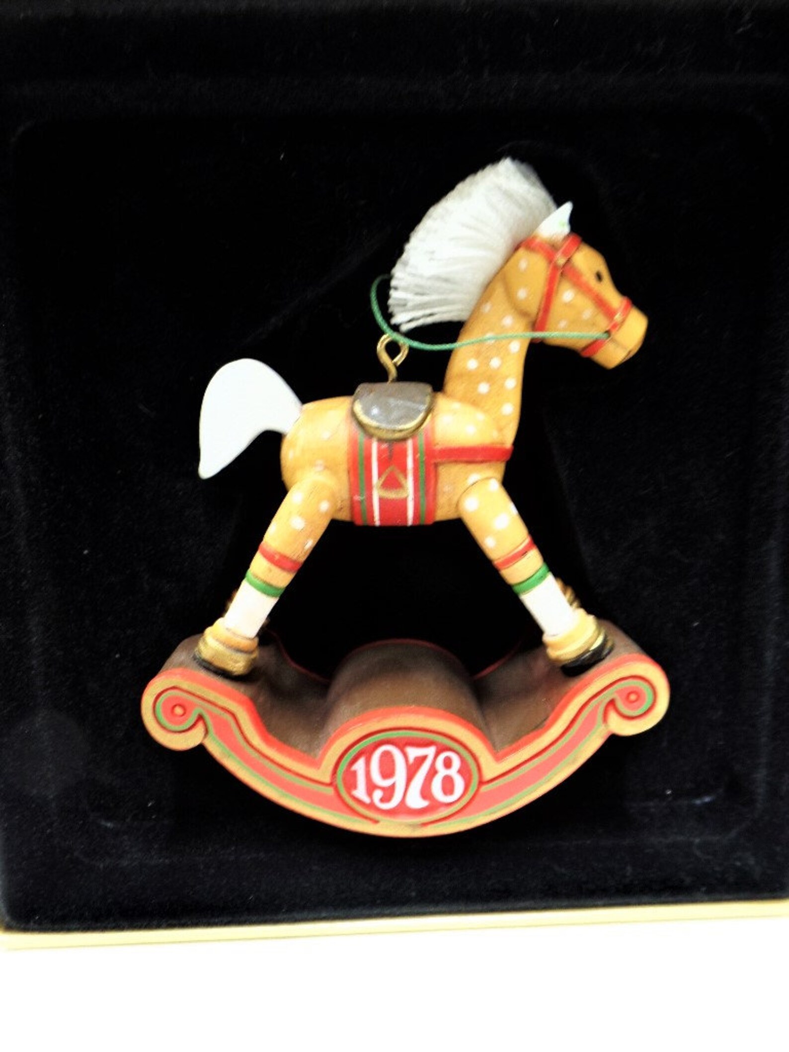 Hallmark Hobby Horse Christmas Ornament 1978 NOS Tree Trimmer Etsy