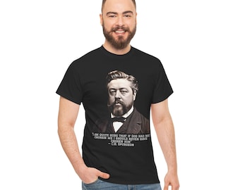 Spurgeon Shirt | Predestination Shirt | Reformed Shirt | Theology Shirt | Pastor Shirt | Calvinist Shirt