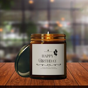 Happy Birthday Candle, Scented Birthday Gift, Birthday Candle, Birthday gift for Him or Her, Gift Idea for birthday, Gift for friend, Gift