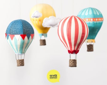 Hot Air Balloon Sewing Pattern