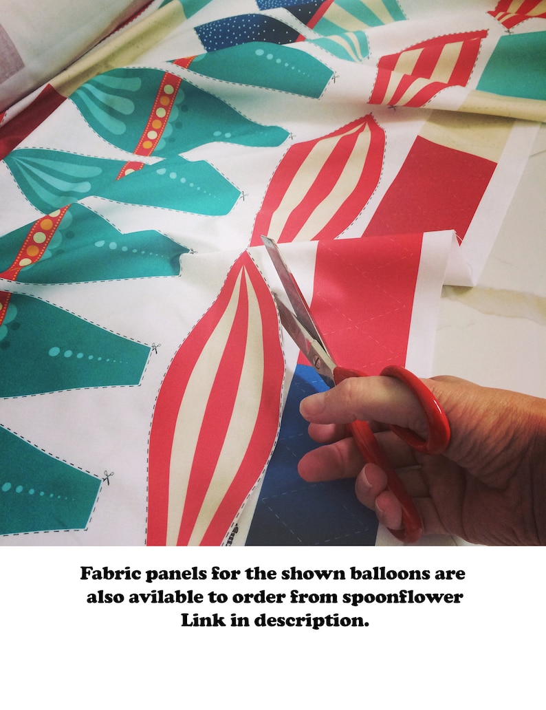 Hot Air Balloon Sewing Pattern - Etsy