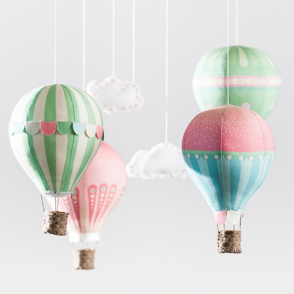 Hot Air Balloon Kit - rosa Blütenblätter