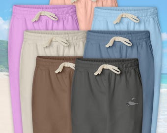 Manatee Sweatpants, Comfy Lounge Pants, Casual Activewear, Ocean Lover Gift, Cozy Bottoms, Animal Print Joggers