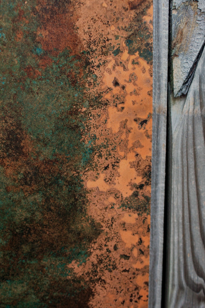 Light Copper Wall Art. Copper Patina Art. Copper Wall Decor. Etsy Canada