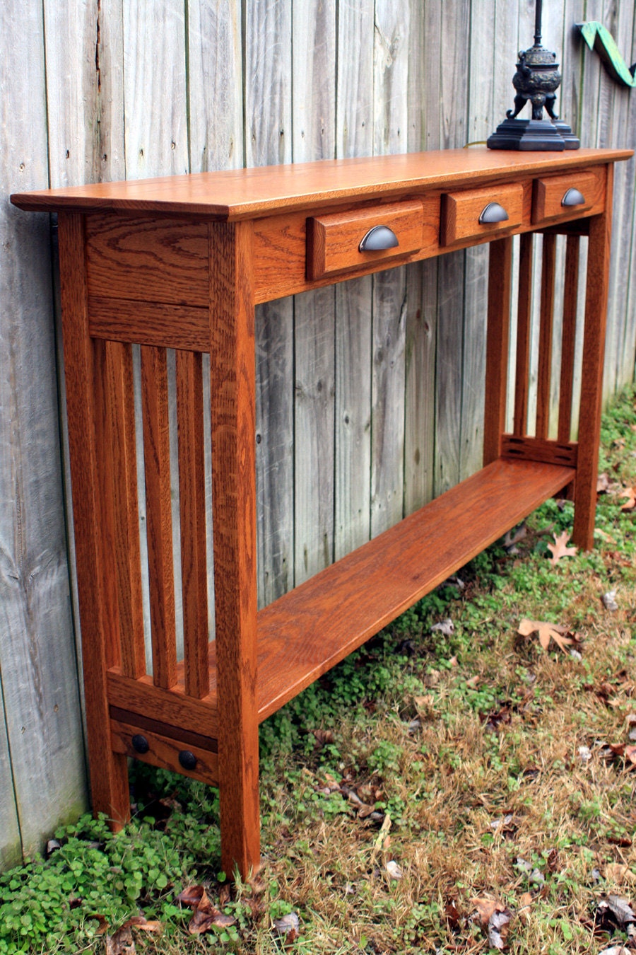 Mission Sofa Table. Mission Style Console Table. Arts and Etsy