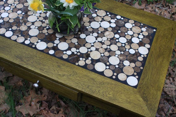 Moss Green Coffee Table Marble Mosaic - Coffee Table Mosaic Moss Green Coffee Table Marble Mosaic - Coffee Table Mosaic