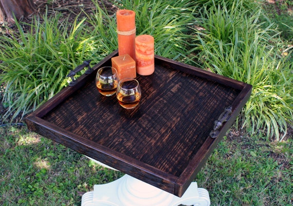 Outdoor ottoman tray deals