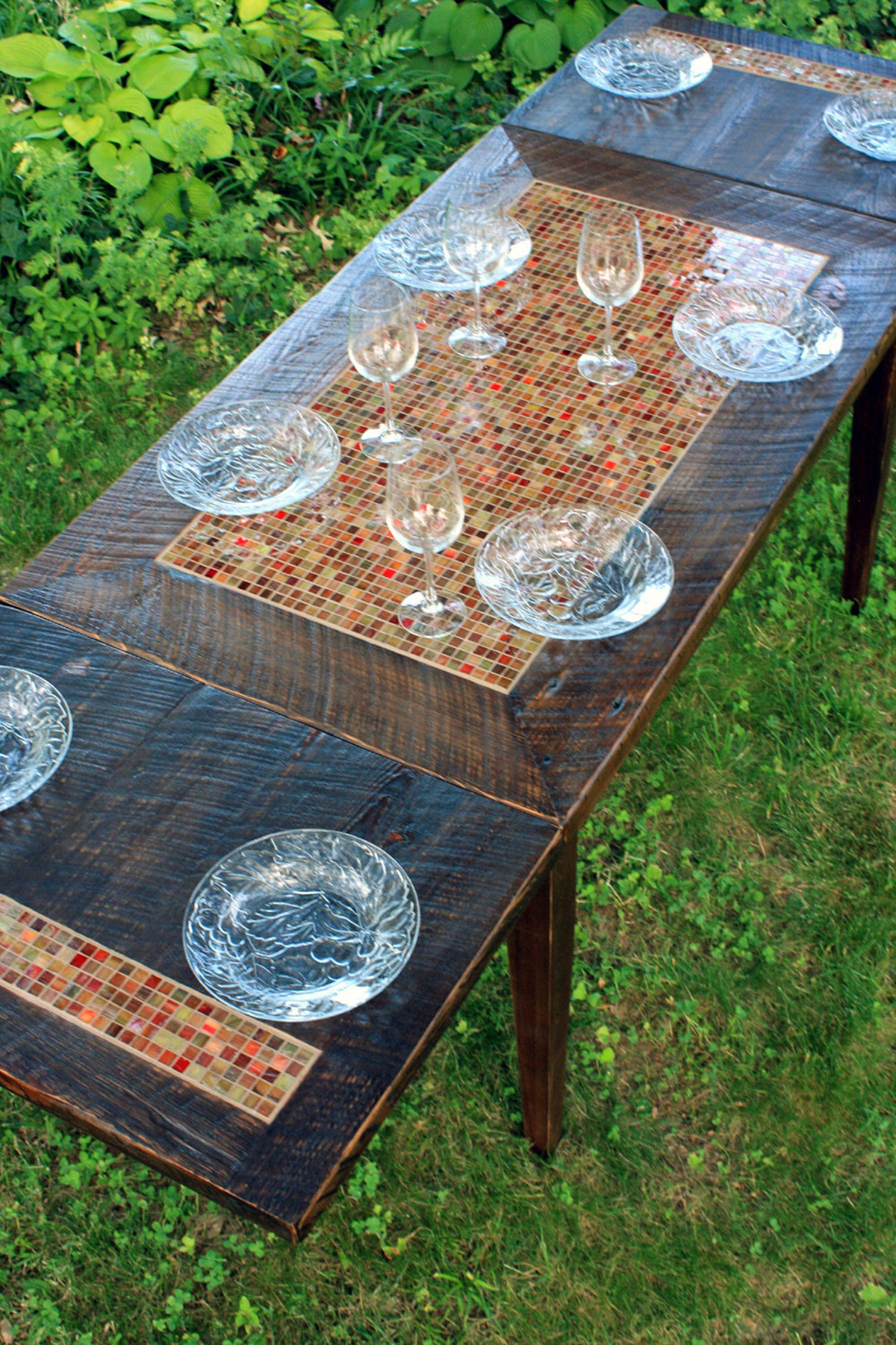 Dining Table. Drop Leaf Extension Kitchen Table. Large Dining Etsy