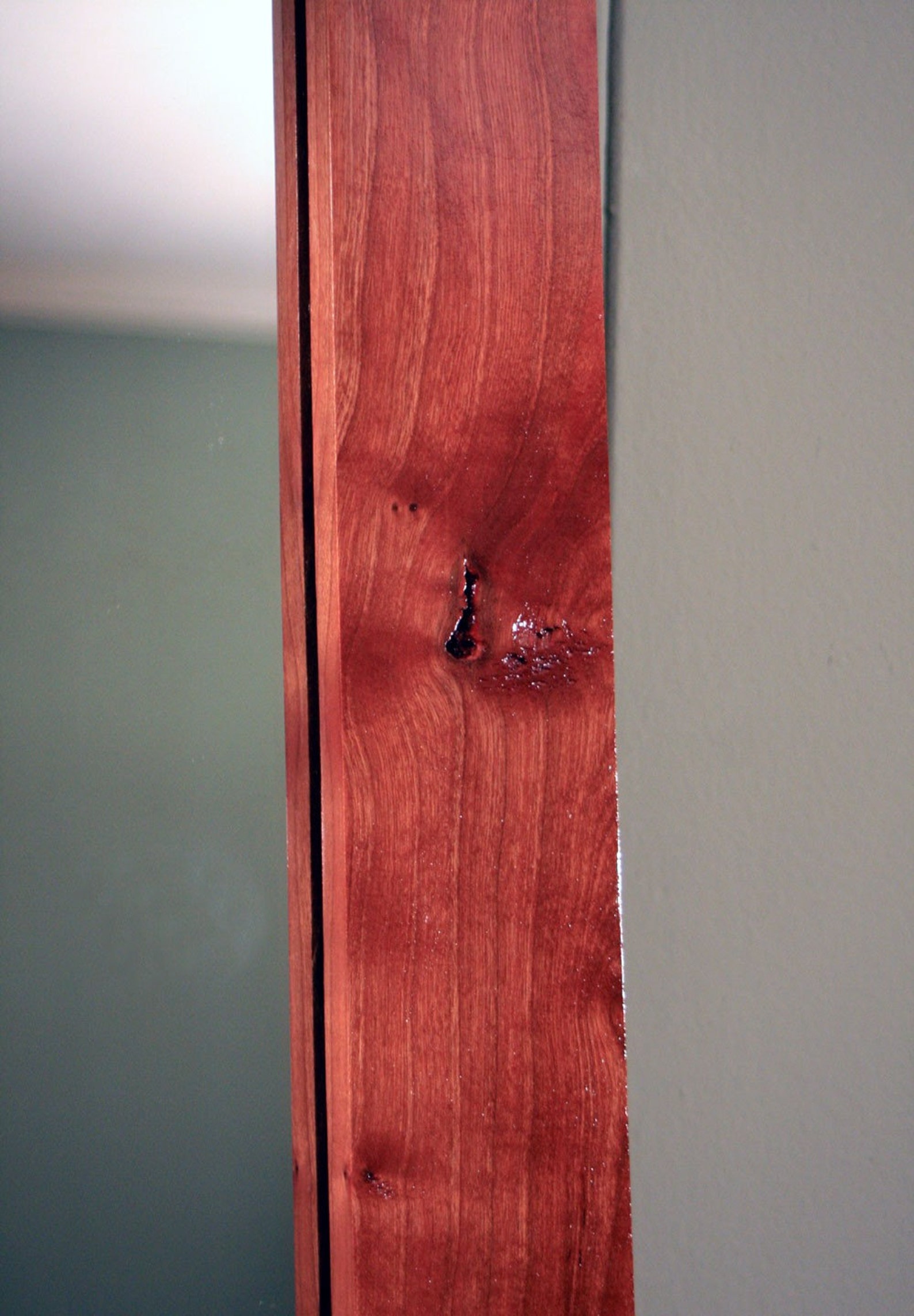 Rustic Cherry Floor Standing Mirror. Cherry Full Length Etsy