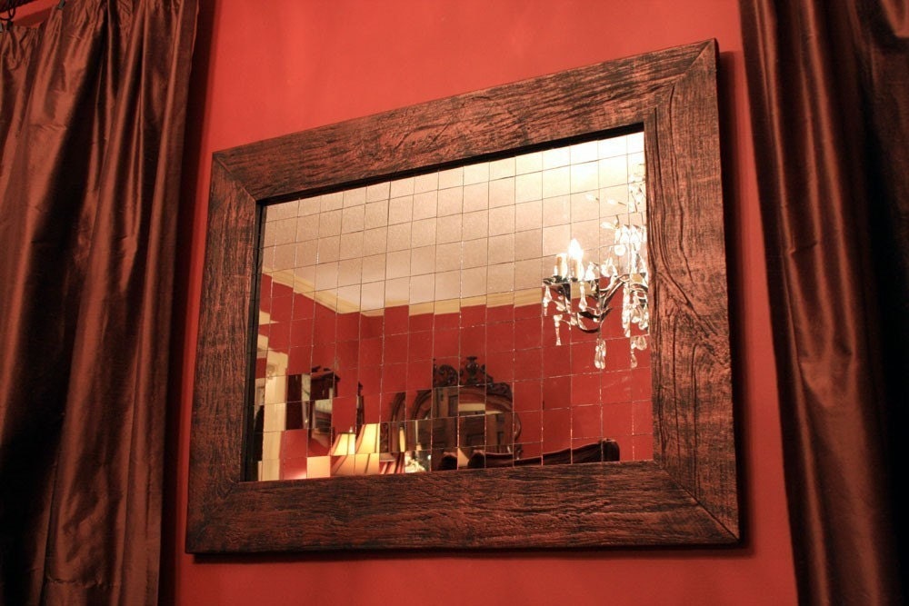 Mirror Mosaic Framed Tile Mosaic Framed Mirror Tile