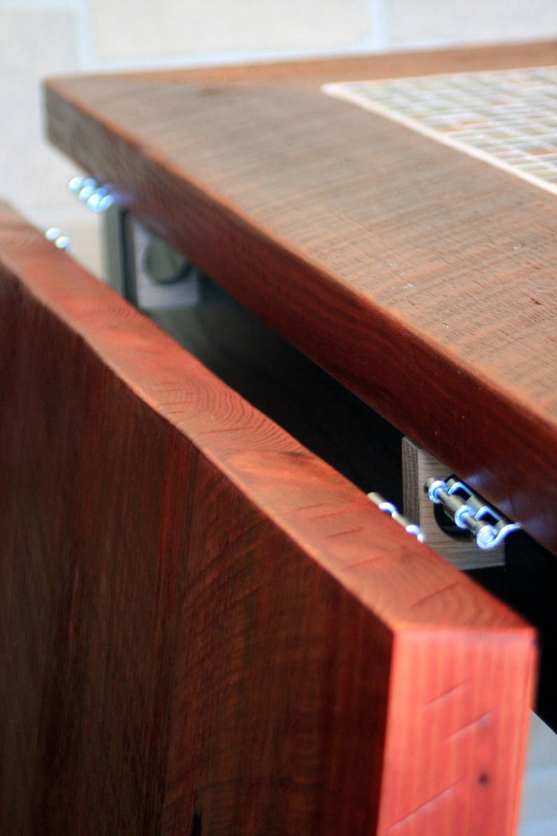 Dining Table. Drop Leaf Extension Kitchen Table. Large Dining Etsy