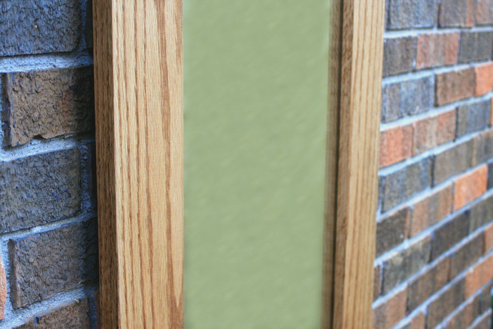 Golden Oak Full Length Framed Mirror. Oak Framed Mirror. 60 Etsy UK