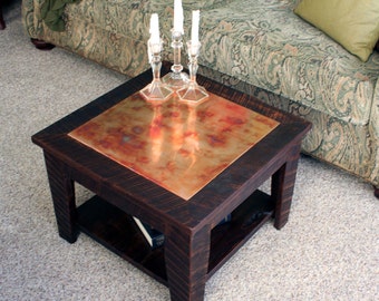 Small copper coffee table deals