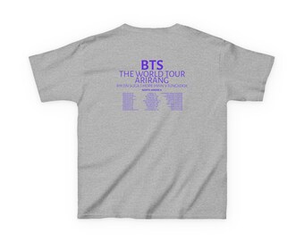 BTS Arirang Kids Tee | 2-sided, Front Hangul Design, XS - XL - Etsy