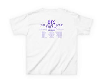 BTS Arirang Kids Tee | 2-sided, Front Hangul Design, XS - XL - Etsy