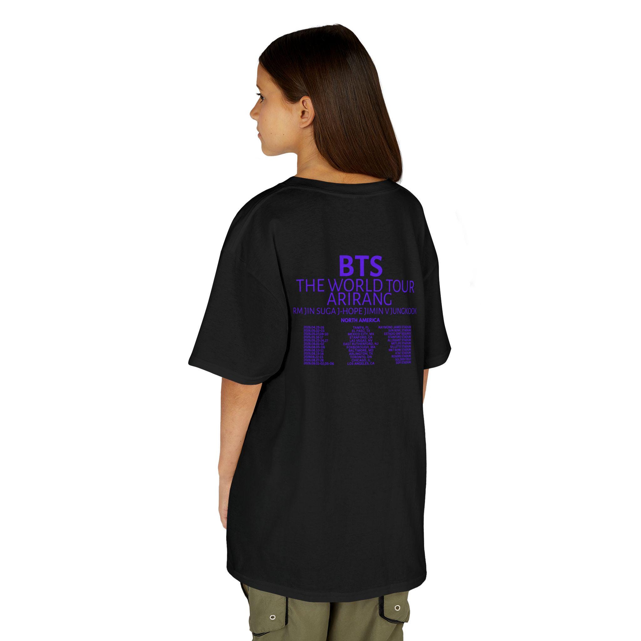 BTS Arirang Kids Tee | 2-sided, Front Hangul Design, XS - XL - Etsy