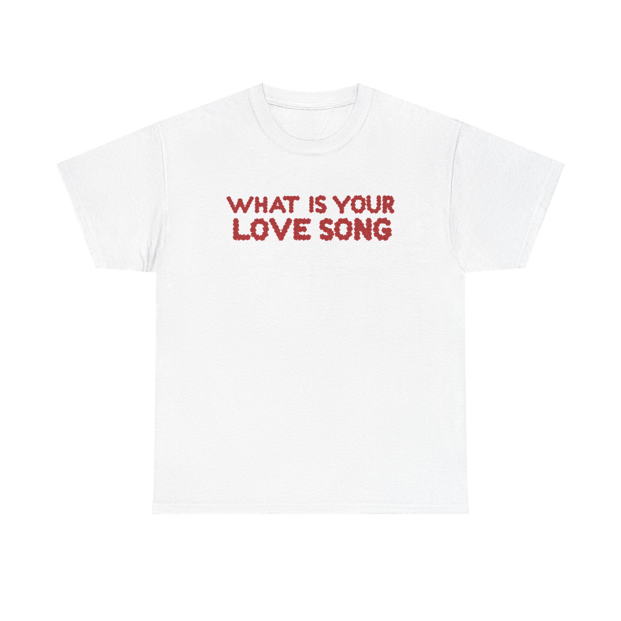 BTS 韓国限定 WHAT IS YOUR LOVE SONG? Tシャツ What is Your Love