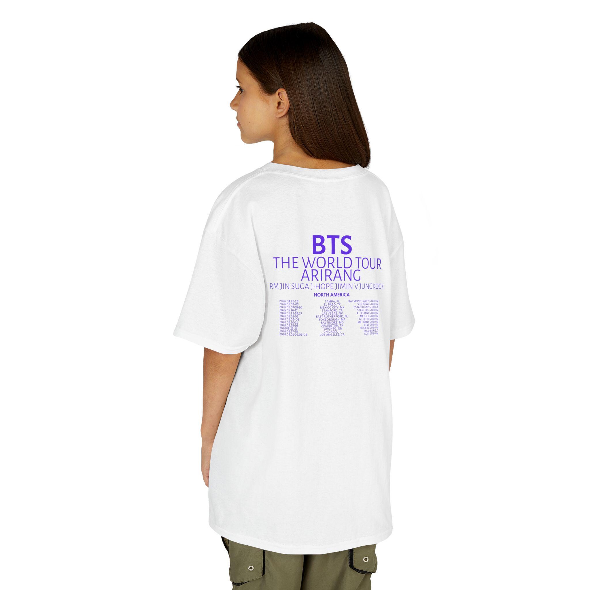 BTS Arirang Kids Tee | 2-sided, Front Hangul Design, XS - XL - Etsy