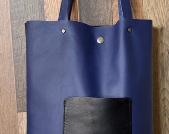 Large Leather Tote Bag