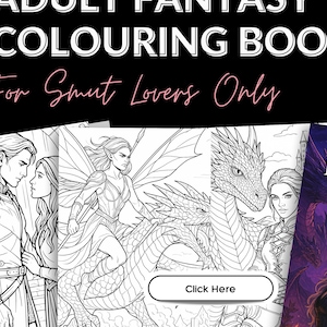 Kolorowanka Fantasy Smut do wydrukowania - Fourth Wing/Acotar Inspired