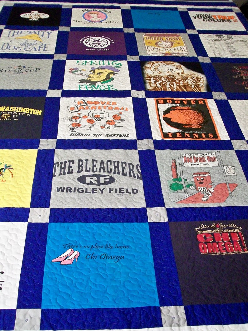 Tshirt Quilt Pattern PDF Ebook How to Make a Tshirt Etsy