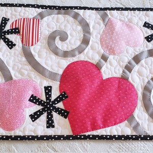 Valentine&#39;s Day Table Runner - Free Shipping - Taking Orders for 2022 only