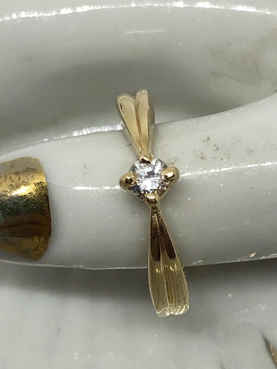 Diamond engagement ring, solitaire, diamond ring,… - image 1