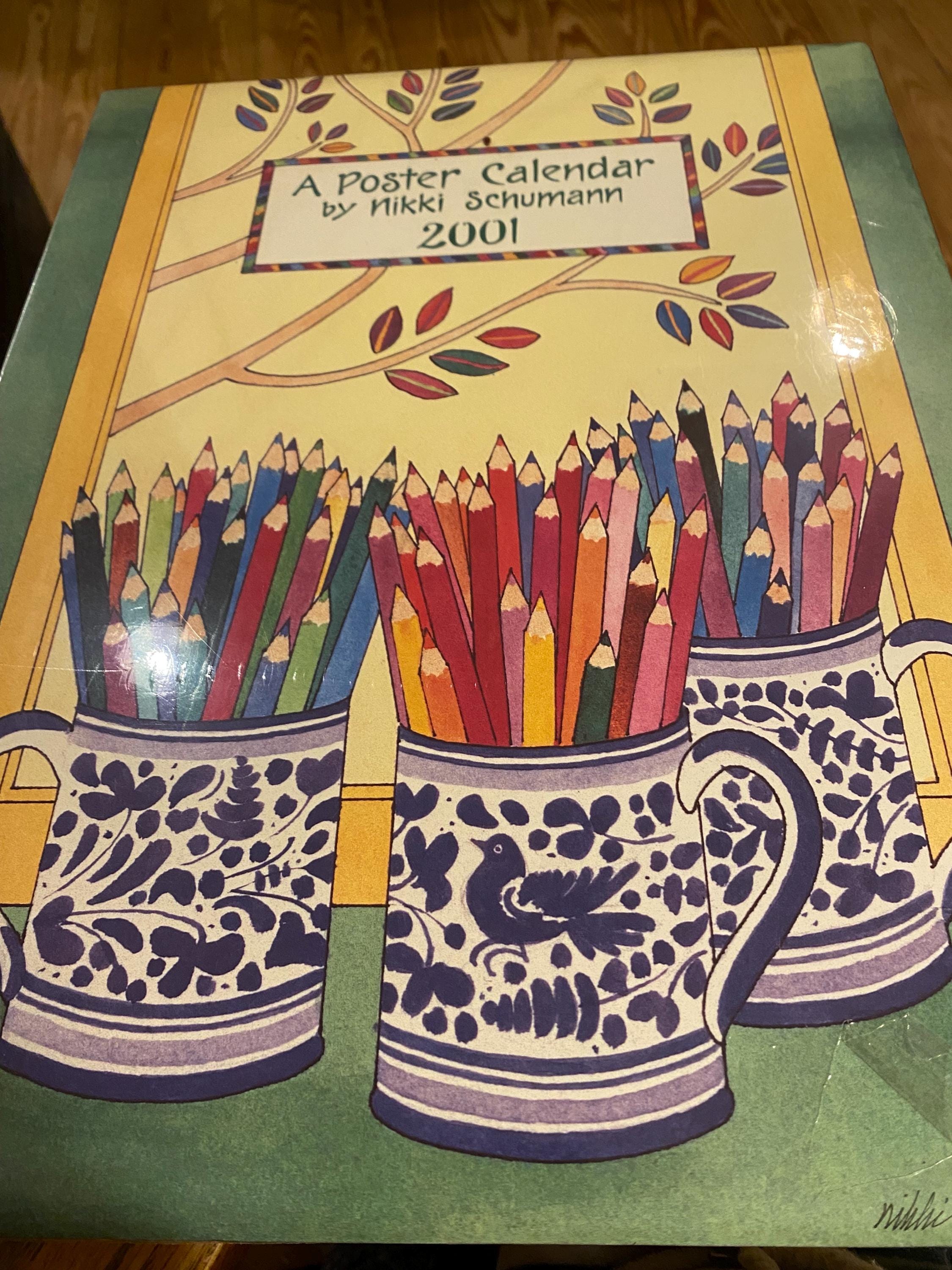 2001 Calendar - Etsy