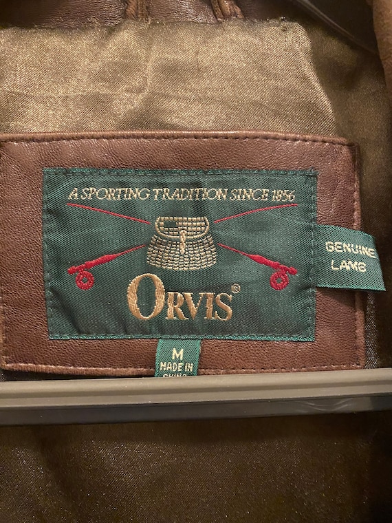 Orvis Bomber Jacket, Flight Jacket, Vintage , Gen… - image 2