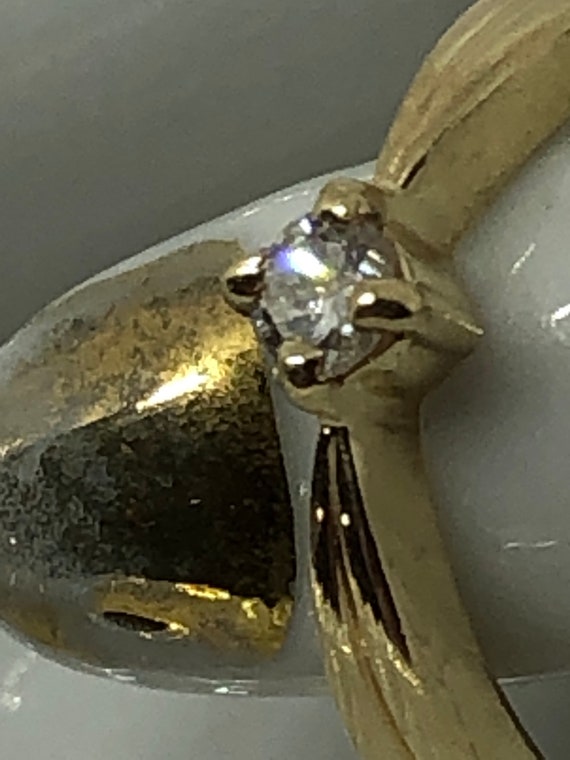 Diamond engagement ring, solitaire, diamond ring,… - image 2