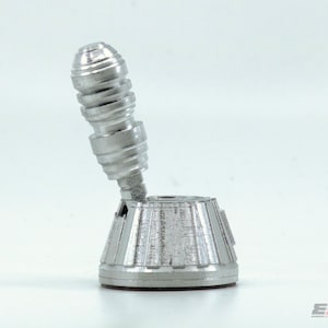 Metallic Painted 3D Printed Millennium Falcon Push-To-Start Lever