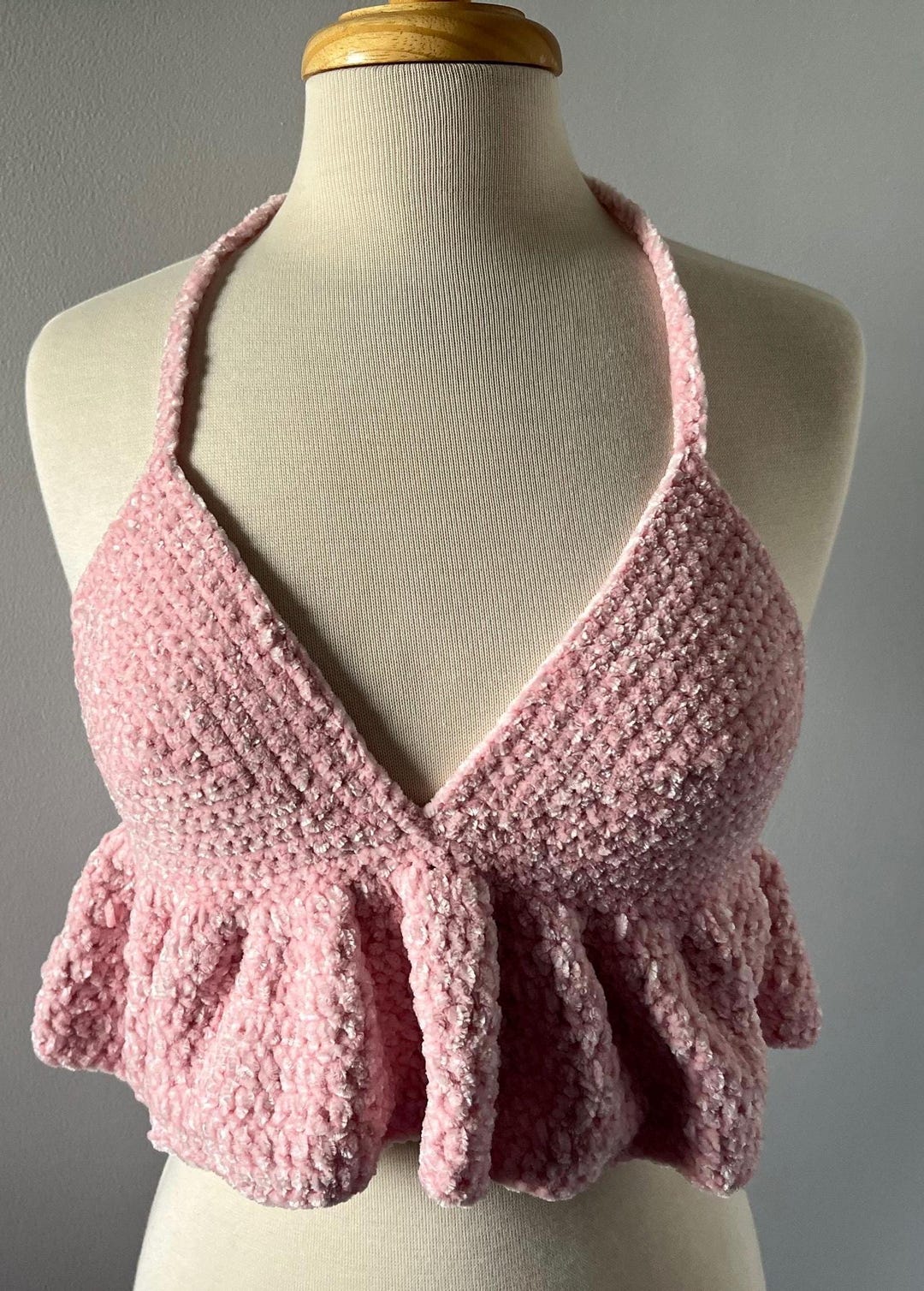 The Alice Ruffle Top-Pink main image 0