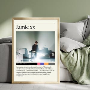 Jamie xx - Mexico City - Electronic Techno DJ Music Print Set - Custom Music Gallery Wall Artx
