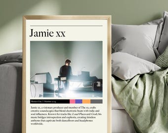 Jamie xx - Mexico City - Electronic Techno DJ Music Print Set - Custom Music Gallery Wall Artx
