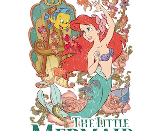 A Pequena Sereia PNG, Disney PNG, Pequena Sereia Ariel PNG, Ariel Sereia PNG, Disney Ariel PNG, Pacote de Cliparts A Pequena Sereia PNG