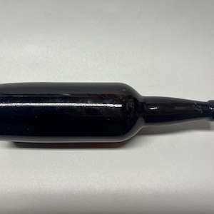 Vintage Brown Glass Bottle SB & GCo 2