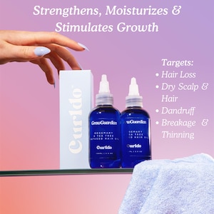 Hair Growth Oil with Rosemary Oil & Tea Tree Oil – Nourishing Scalp Treatment for Dry Hair And Thinning Hair- GrowGuardian 100% Natural