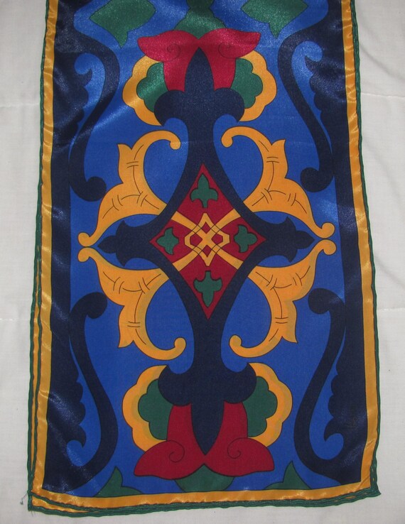 Vintage Rectangular Vera Neumann Scarf - Abstract… - image 3