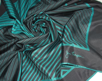 Vintage Van Cleef Arpels Rectangular Silk Scarf - Butterfly Design